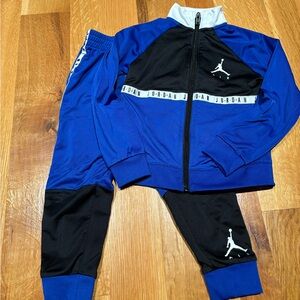 Matching Air Jordan tracksuit